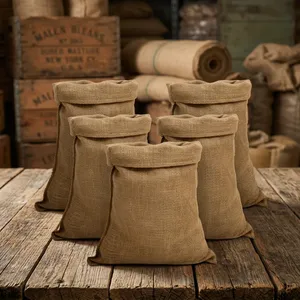 Sac en jute tissé très demandé, sac de stockage durable pour riz, blé, pommes de terre, engrais et produits agricoles - Product Image 5