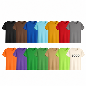 T-shirt Unisexe Personnalisé en Gros, Logo Personnalisé, Polyester, Coupe Oversize, Couleur Unie, 300 Grammes, Manches Courtes, Vêtement Décontracté d'Été, Vêtements de Sport en Gros - Product Image 1