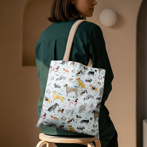 Exclusive Hot Sale Modern Printed Design 100% Cotton Canvas <b>Tote</b> Bag, Hand Bags for Shopping Exporter in India.. - Product Image 1