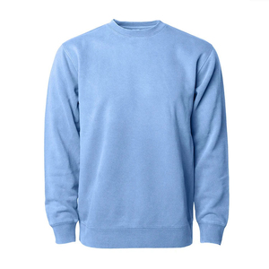 เสื้อสเวตเชิ้ตผู้ชายสีพื้น ผ้าฝ้ายลำลอง รุ่นใหม่ประจำปี 2026 สำหรับฤดูใบไม้ร่วงและฤดูหนาว เสื้อโอเวอร์ไซส์เนื้อหนา - Product Image 3