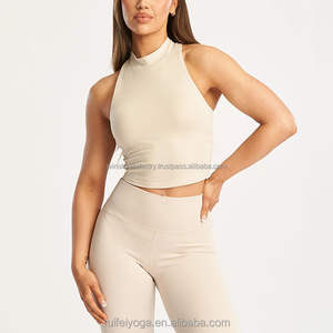 2025 nouvelle fabrication sans couture soutien-gorge de sport pour les femmes broderie personnalisée Gym & Yoga porter en plein air respirant blanc sport soutien-gorge - Product Image 6