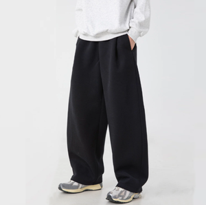 Oversized <b>Men</b> Custom Sweatpants High Quality <b>Sweat</b> <b>Pants</b> <b>for</b> Cold Weather Sweatpants Puff Printing Wide Leg Loose Fit - Product Image 1