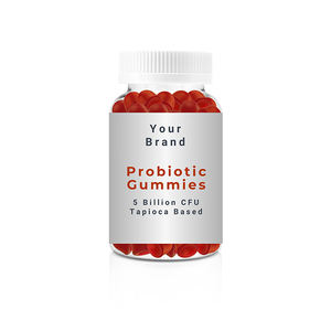 Suplemento Nutricional de Gomitas Probióticas de Origen Estadounidense de Alta Calidad, 5 Mil Millones de UFC, 60 Unidades, Marca Privada Posible, Gran Venta - Product Image 1