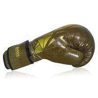 Gants de boxe rembourrés de qualité supérieure avec graphismes attrayants, intérieur respirant et support pour les poignets