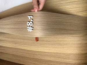 นาซ่าผมเวียดนามผมสำหรับต่อ100% แท้ผมคนนุ่มเงางามแบบเดี่ยว - Product Image 3