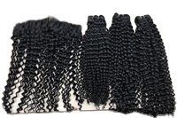 Venta al por mayor Frontal gran G pelo fabricación en Vietnam paquetes de cabello humano sin enredo No vertimiento no brillante - Product Image 4