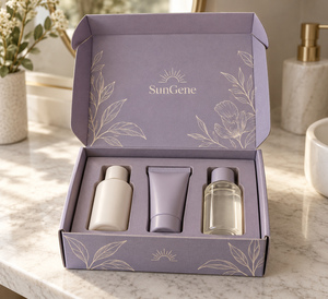 Boîtes en papier personnalisées pour coffrets cadeaux cosmétiques |   Emballage SunGene Mailer - Product Image 2