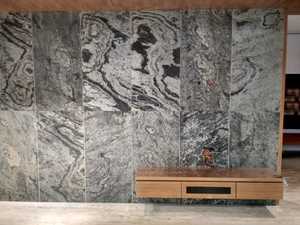 Revêtement mural extérieur en pierre mince stratifiée haute pression, aspect ardoise, disponible en formats 61x122cm et 122x244cm, blocs - Product Image 6