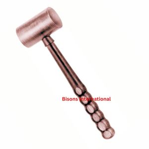 BISONS - Martillo Manual de Acero Inoxidable al por Mayor, Instrumento Quirúrgico Novotex, Herramienta Ortopédica para Otorrinolaringología y Cirugía Maxilofacial - Product Image 1