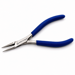 <b>Bead</b> Knotting Micro Pointed <b>Needle</b> Nose Pliers Precision Jewelry Making Beading DIY Tool Jewelry Tool ZetomedPro - Product Image 1