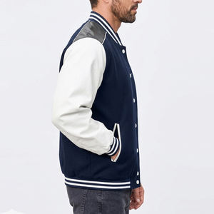 Chaqueta de invierno estilo Letterman para hombre, de tela cómoda y a la moda, para adultos. - Product Image 5