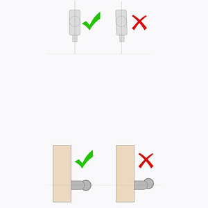 <strong>Black</strong> Windproof Sliding <strong>Door</strong> No Need for Drilling Anti-collision <strong>Door</strong> <strong>Stop</strong> for Bedroom and Bathroom - Product Image 4