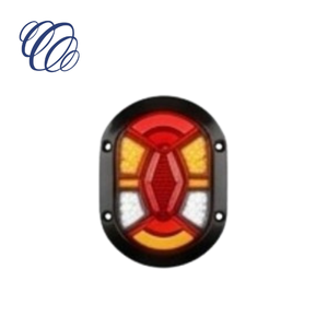 Feux arrière combinés OLED intégrés bicolores avec cadre chromé intégré, fabrication thaïlandaise - Product Image 2