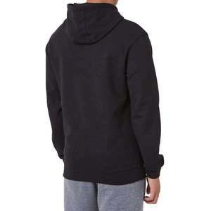 Custom Logo Wholesale <b>Plain</b> <b>Black</b> Heavyweight Fleece Oversized Pullover Hoodie Blank Cotton Streetwear Unisex Hooded <b>Sweatshirt</b> - Product Image 3