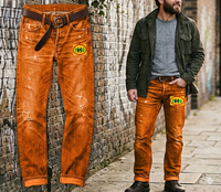 Lot de surplus de stock du Bangladesh, vente en gros de pantalons de jogging d'été pour hommes, de marque, décontractés, coupe droite, personnalisés, originaux, délavés à l'acide
