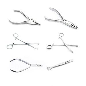 Juego de Herramientas de Piercing Corporal de Acero Inoxidable al por Mayor, Alicates y Pinzas, Kit Completo de Instrumentos Profesionales para Piercing - Product Image 1