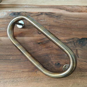 Manija de puerta de latón con diseño de serpiente, tirador de puerta con forma de serpiente, herraje de latón único con diseño animal, manija de latón llamativa para puerta principal o tirador de gabinete - Product Image 6