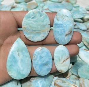 Aragonita Azul, Gema Suelta, Cabujón Druzy Natural, Precio al por Mayor, Cristal para Reiki, Sanación y Meditación, para la Fabricación de Joyas - Product Image 6