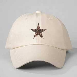 Gorra de Béisbol con Estampado de Estrella de Moda, Unisex, Ajustable, de Algodón, Transpirable, para Primavera y Otoño, Uso Casual, para Adultos, Amarilla - Product Image 3