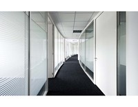 Chambre insonorisée transparente murale de style moderne Prix Fabrication de meubles Cloison de bureau