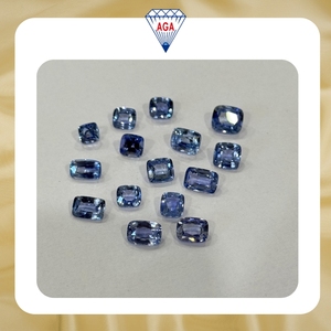 Saphir bleu naturel non chauffé, taille coussin, 1-2 carats, pierre précieuse en vrac, saphirs du Sri Lanka, non traités, qualité bijoux, vente en gros - Product Image 2