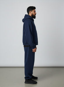 Sudadera con capucha para hombre, de diseñador, oversize, al por mayor, 500 gsm, lisa, corta, tallas grandes, sudaderas con capucha y sudaderas para hombre - Product Image 3