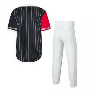 Servicio OEM, Diseño de Uniformes de Béisbol Transpirables, Impresos y Personalizables para Hombres Adultos, Venta al Por Mayor - Product Image 4