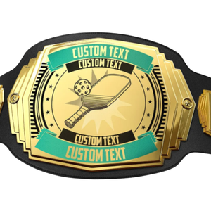 Cinturón de Campeonato Personalizable con Texto a Medida, Cinturón Deportivo de Alta Calidad para Cualquier Evento o Ganador - Product Image 2