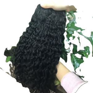 Vietnamese <b>hair</b> pixie <b>curly</b> Bundles VIRGIN Remy Double Machine Weft High Quality HUMAN <b>HAIR</b> <b>EXTENSION</b> wholesale price - Product Image 2