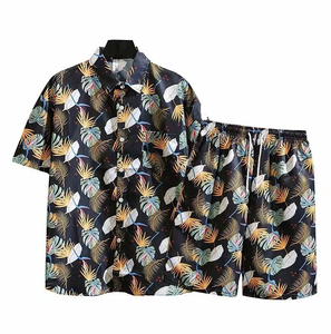 Conjunto de Ropa de Playa Ligera y Cómoda, Camisa y Pantalones Cortos, Proveedor de Conjuntos de Playa de Alta Calidad, Conjunto Ligero de Verano - Product Image 3