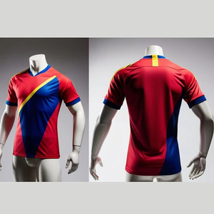 Uniformes de Fútbol Deportivos Personalizados a Precio Económico con Impresión Digital en Poliéster/Algodón de Secado Rápido - Nombre y Logotipo del Equipo Personalizados en Venta - Product Image 4