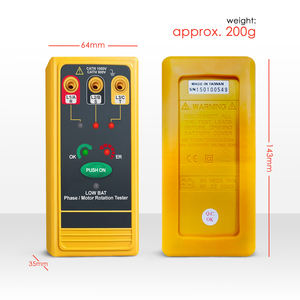 Indicador de Secuencia de Fases de Alta Calidad, Probador de Rotación de Motores, Comprobador de Secuencia Trifásica para Verificar la Dirección de Rotación de Motores - Product Image 6