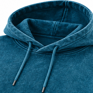 Sudadera con Capucha Vintage Lavada al Ácido al por Mayor para Hombre y Mujer, Unisex, de Forro Polar Grueso, Estilo Urbano, Fabricante de Ropa con Marca Personalizada - Product Image 2