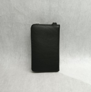 Genuine Leather Mobile Case Cover Single Shoulder <b>Sling</b> <b>Bag</b> Clutch Wholesale Supply Lady Style Polyester Lining Traveling Wallet - Product Image 5