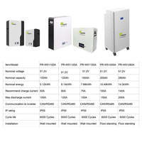 Mi Tienda: Sistema de Almacenamiento de Energía Doméstico de 48V/51.2V 314AH, Baterías Solares de Iones de Litio Lifepo4 de 12V 50Ah-20KWH