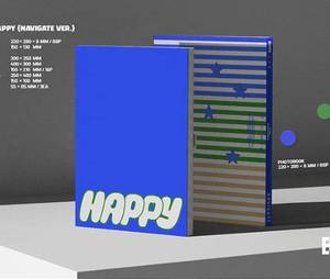 BTS Jin (BTS) Happy (Versión Weverse Albums) Versión K-Pop, CD de Plástico y Papel, Idioma Coreano, Para Todas las Edades, BW-154 KR - Product Image 2