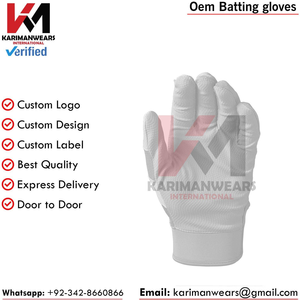 Gants de frappeur de baseball en peau de mouton haute performance, équipement de frappe durable, gants de sport professionnels, logo personnalisé, vente en gros d'usine - Product Image 3