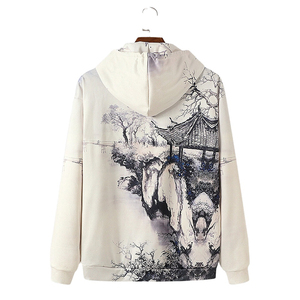 Vêtements de sport 2024, sweats à capuche en sublimation, sweats à capuche surdimensionnés en sublimation, sweats à capuche en coton mélangé personnalisés en sublimation - Product Image 2