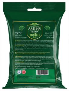 Poudre de Henné 100% Pure Naturelle pour Cheveux et Corps (Mehndi) |   Produit tendance pour le visage et le corps, prêt pour les fêtes, à base de plantes, sans produits chimiques, 500g, pour adolescents - Product Image 3