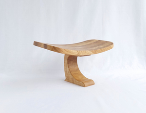 Taburete de Yoga Plegable de Madera con una Sola Pata, Asiento Portátil de Apoyo para Meditación y Yoga, Silla de Yoga para Ejercicios en Casa, Práctica y Bienestar - Product Image 1