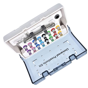 Manual Dental Implant Prosthetic Kit Surgical Tool Set with Torque Wrench <b>Ratchet</b> and Prosthetic Abutment Components (Reusable) - Product Image 5