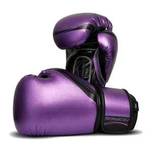 High Quality Professional Boxing <b>Gloves</b> Breathable <b>Moisture</b> Wicking Leather Hook Loop Closure Customizable Unisex Gears - Product Image 4