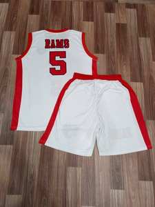Ropa de Baloncesto de Secado Rápido Personalizada, Top de Baloncesto de Talla Grande, Camiseta de Baloncesto Reversible Transpirable - Product Image 6