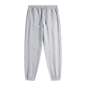 กางเกงวอร์มชายหญิง เอวยางยืด มีเชือกผูก ทรงตรง หลวม สบายๆ สไตล์สตรีทแวร์ รับทำโลโก้ตามสั่ง OEM ODM ขายส่ง - Product Image 3