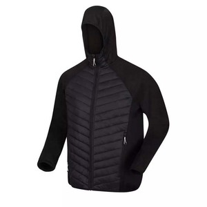 High Quality Warm Canvas Puffer <b>Jacket</b> <b>for</b> <b>Men</b> Hooded Bubble <b>Long</b> Sleeve Zipper Front Logo <b>Men's</b> Clothing Puffer <b>Jackets</b> Fortleo - Product Image 4