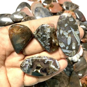 Pierres de rivière colorées en agate turque naturelle pour aménagement paysager, galets de fond de ruisseau, prix d'usine - Product Image 2