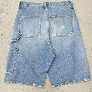 Pantalones Cortos de Mezclilla para Hombre, Estilo Vintage, Personalizados, con Pedrería, de Fabricante de Ropa Urbana - Product Image 2