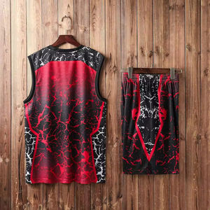 Impression entièrement personnalisée, uniforme de basket-ball respirant et anti-humidité, taille plus, dernière collection, prix raisonnables, régulier - Product Image 3