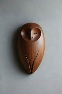 Brown Wooden Pet Urn Heart Shape Memorial Sculpture Custom Funeral Keepsake Vase for Cats and <b>Dogs</b> - Product Image 4