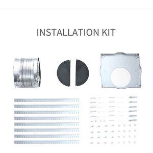 Cappa aspirante da isola in acciaio inossidabile da 36 pollici con 900 CFM, vetro temperato e luci LED - Product Image 3